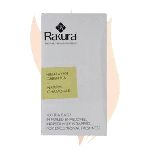 Organic Green Tea + Chamomile 100TB Envelope