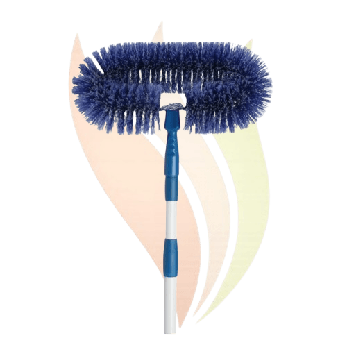 Fan cobweb broom with handle 1