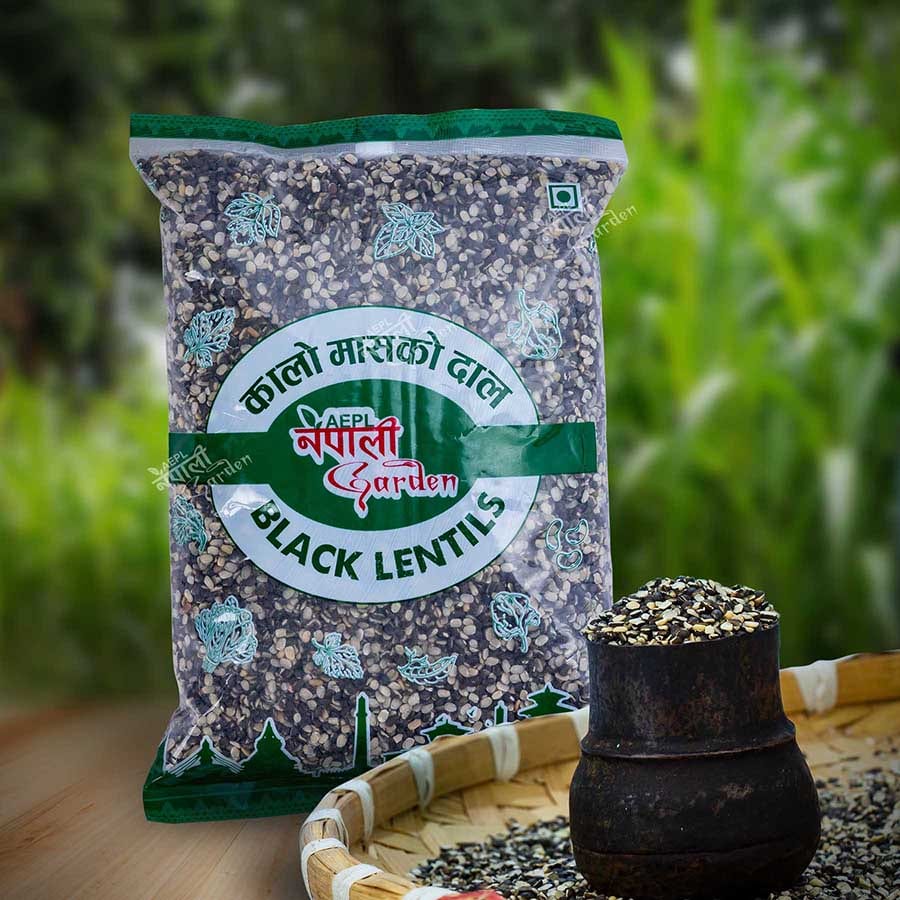 NG Black Gram Lentil - Mas Dal Split 1kg 1