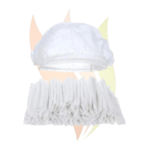 White Net Cap