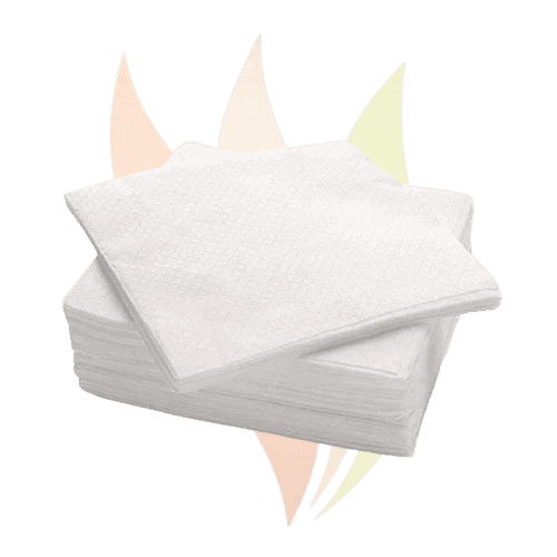 White Dinner Napkin (40x40cm) 50-Sheets
