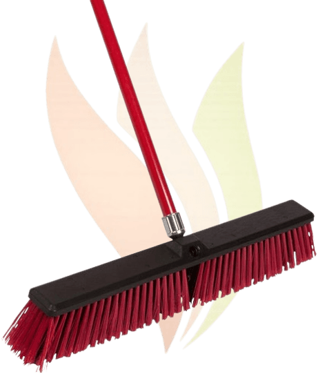 Push Broom with Handle 60cm