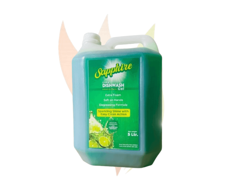 Sapphire Dishwash Liquid 5ltr 1
