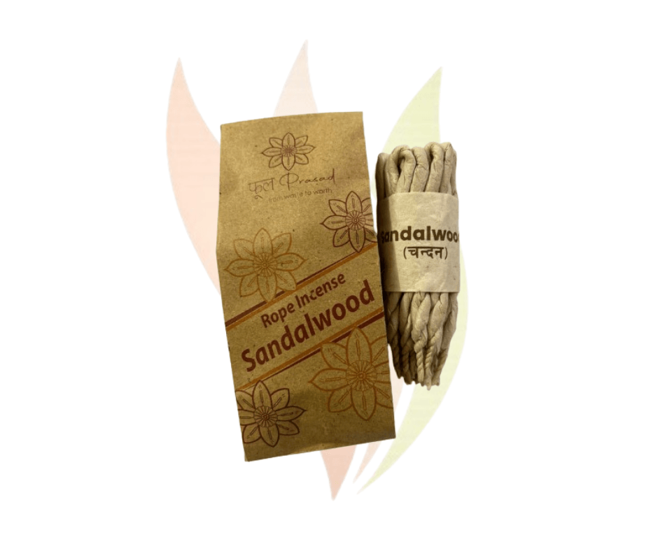 Sandalwood Rope Incense 25 pcs