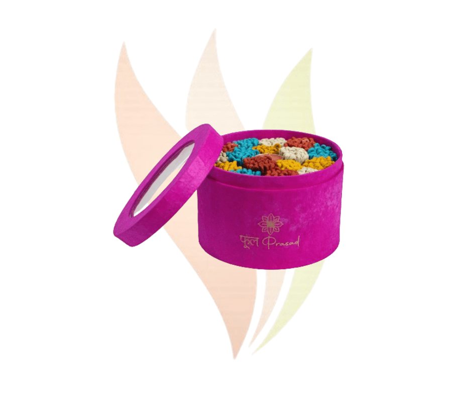Radiant Gift Box (Natural with Marigold Petals) 1