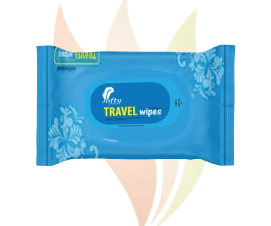 Softy travel wipes 72 Sheets