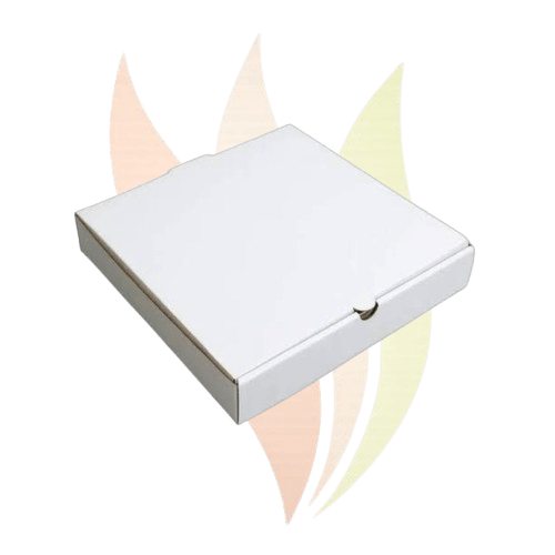 White Pizza Box