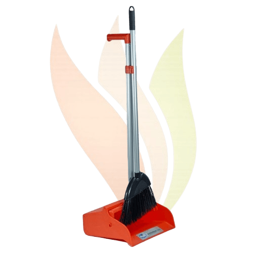 Lobby Dustpan with Broom Set