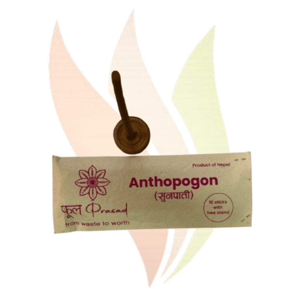 Sunpati Anthopogon Tibetan Incense 10 pcs with Stand 1