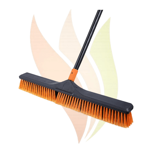Push Broom with Handle 45cm 1