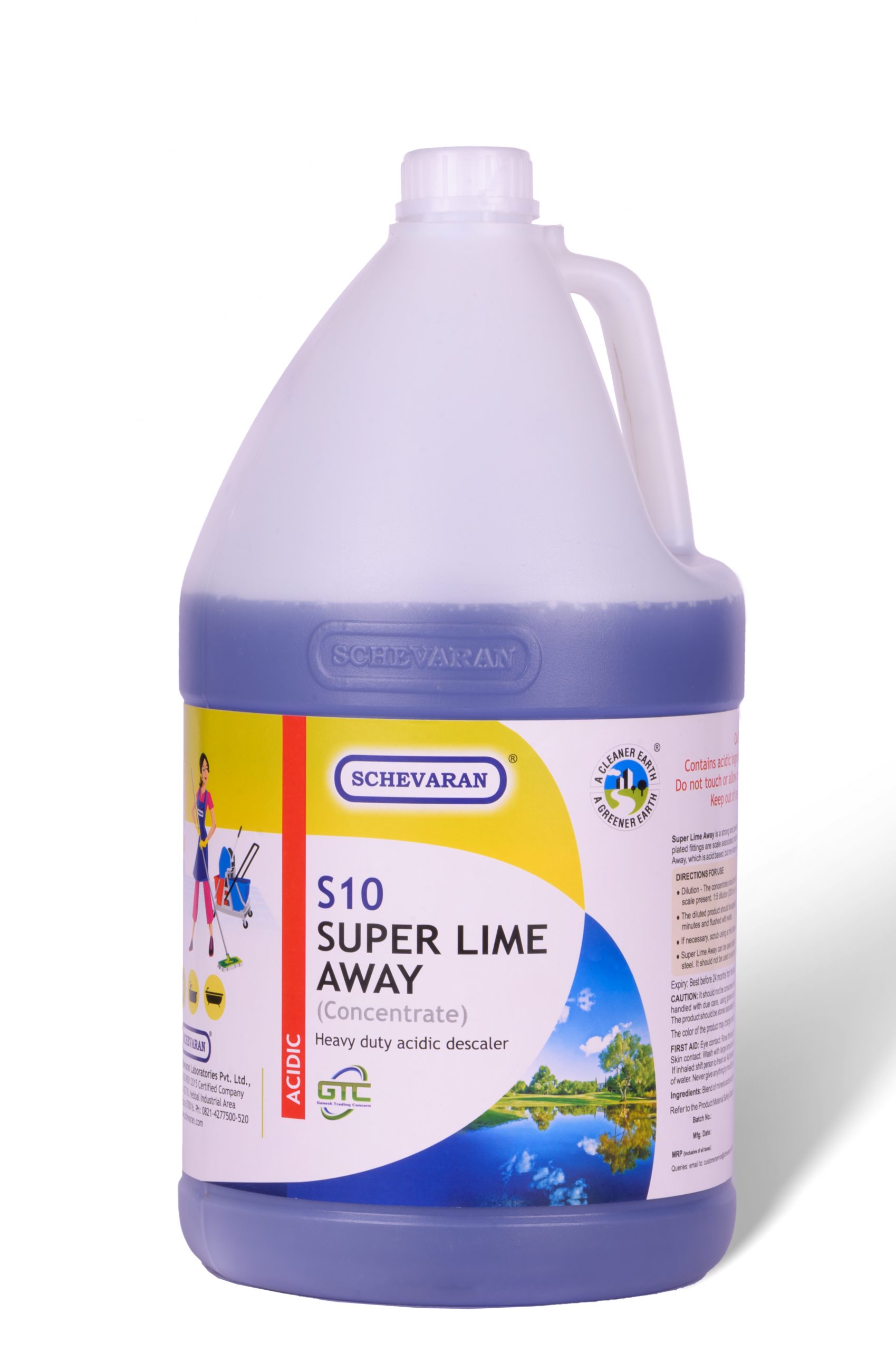 Schevaran Super Lime Away (NF) Concentrated Bathroom Cleaner 5000ml