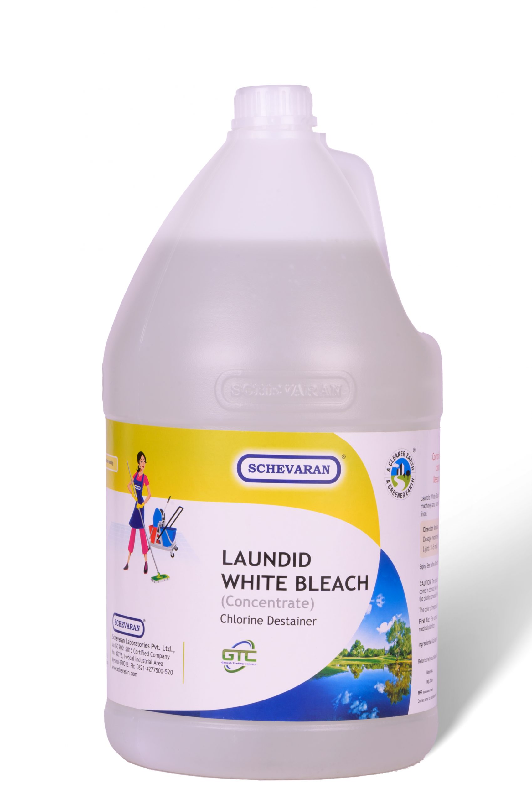 Laundid White Bleach 5000 ml