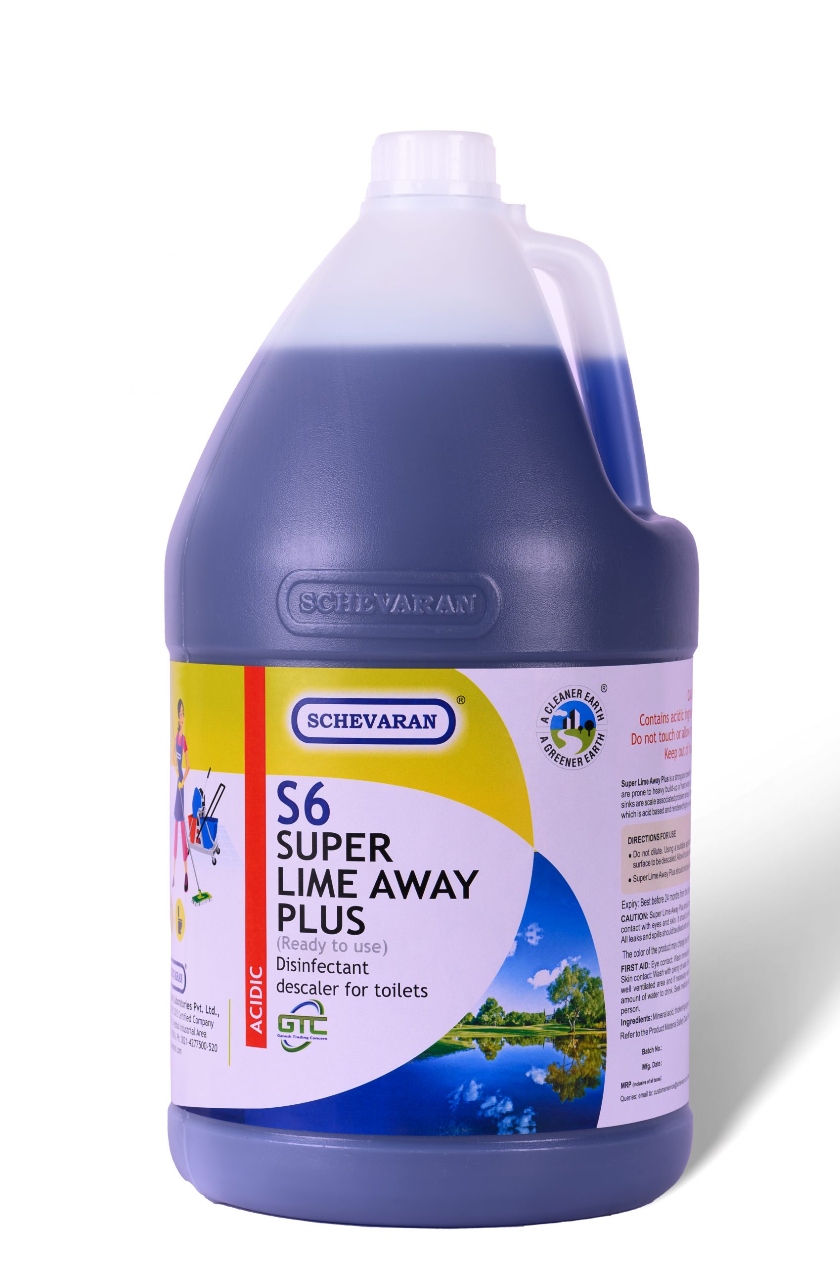 Schevaran Super Lime Away Plus (Strong Acidic Descale Toilet Cleaner)